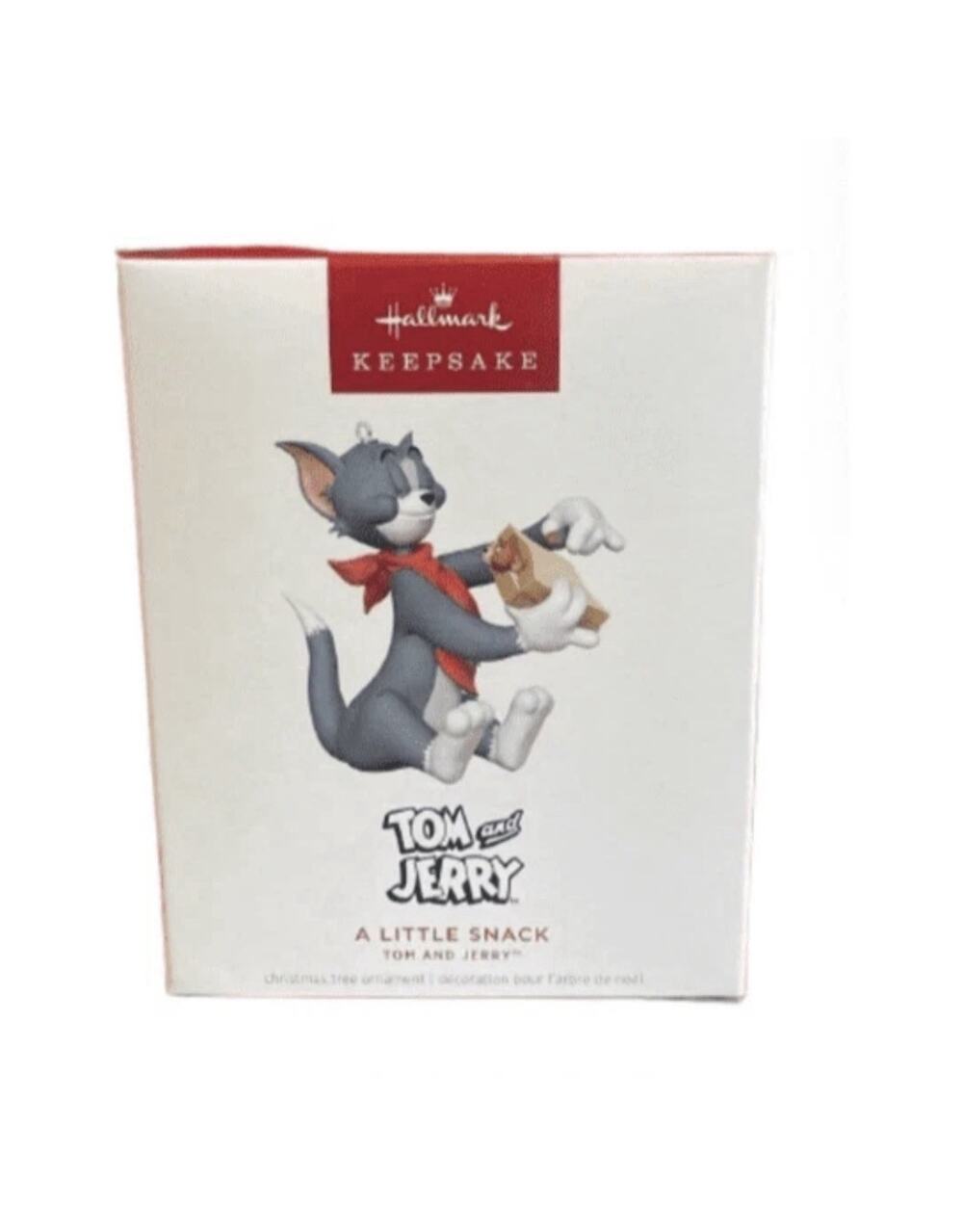 Hallmark Keepsake 2025 Tom & Jerry A Little Snack Christmas Ornament New